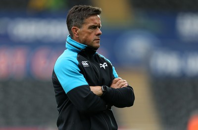 080918 - Ospreys v Toyota Cheetahs - Guinness PRO14 - Ospreys Head Coach Allen Clarke