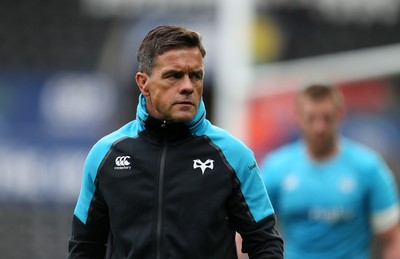 080918 - Ospreys v Toyota Cheetahs - Guinness PRO14 - Ospreys Head Coach Allen Clarke