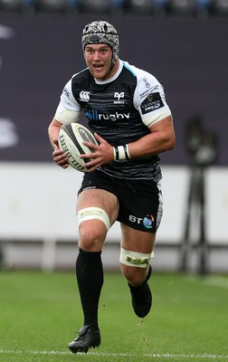 080918 - Ospreys v Toyota Cheetahs - Guinness PRO14 - Dan Lydiate of Ospreys