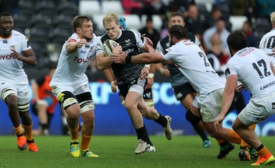 080918 - Ospreys v Toyota Cheetahs - Guinness PRO14 - Aled Davies of Ospreys