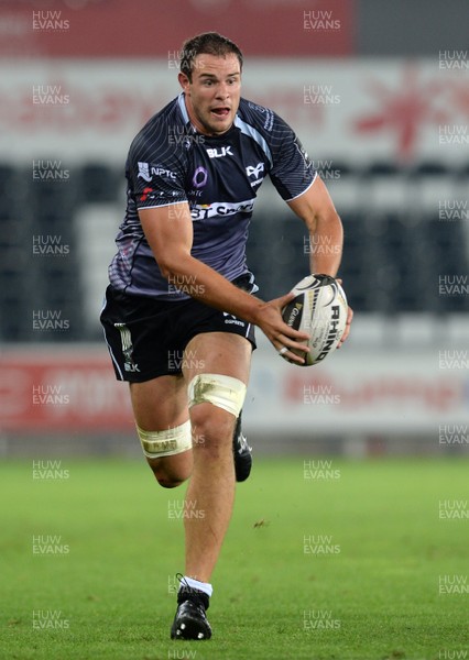 050914 - Ospreys v Treviso - Guinness Pro12 -Tyler Ardron of Ospreys