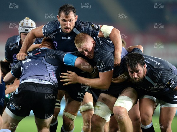 050914 - Ospreys v Treviso - Guinness Pro12 -Joe Bearman of Ospreys