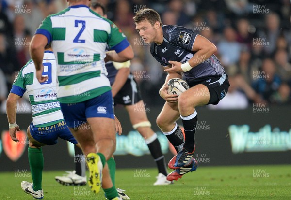 050914 - Ospreys v Treviso - Guinness Pro12 -Dan Biggar of Ospreys