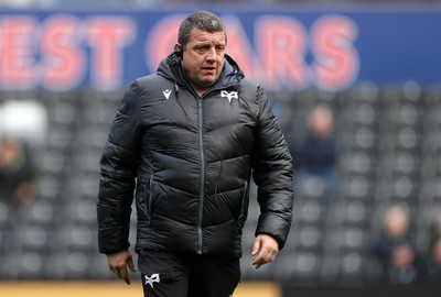 180224 - Ospreys v Ulster - United Rugby Championship - Ospreys Head Coach Toby Booth 