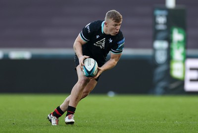 180224 - Ospreys v Ulster - United Rugby Championship - Keiran Williams of Ospreys 