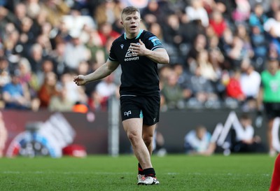 180224 - Ospreys v Ulster - United Rugby Championship - Keiran Williams of Ospreys 