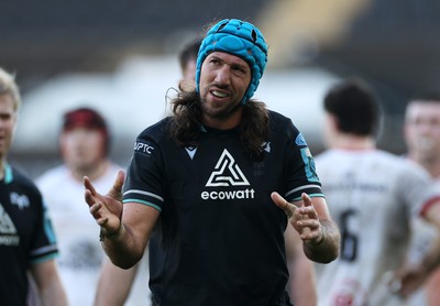 180224 - Ospreys v Ulster - United Rugby Championship - Justin Tipuric of Ospreys 