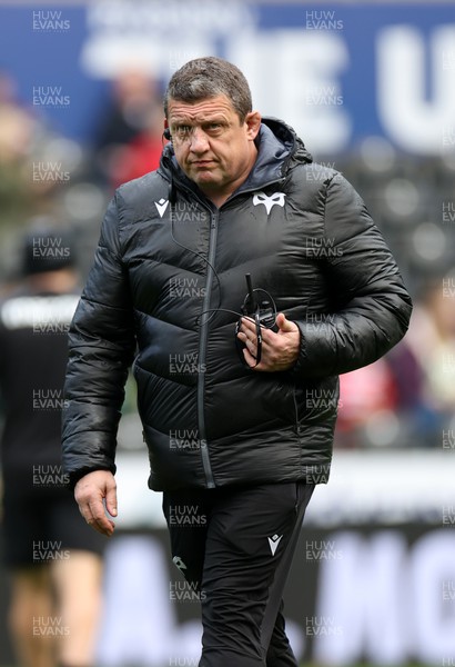 180224 - Ospreys v Ulster - United Rugby Championship - Ospreys Head Coach Toby Booth 