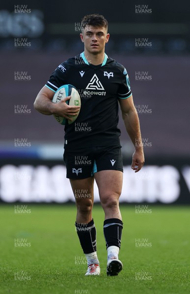 180224 - Ospreys v Ulster - United Rugby Championship - Reuben Morgan-Williams of Ospreys 