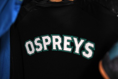 280226 - Ospreys v Ulster - United Rugby Championship - The Ospreys dressing room ahead of the match