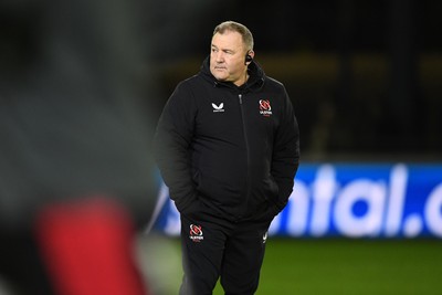 280226 - Ospreys v Ulster - United Rugby Championship - Ulster head coach, Richie Murphy