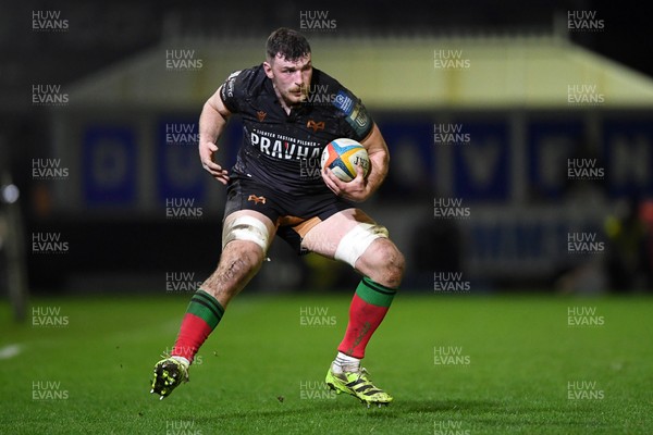 280226 - Ospreys v Ulster - United Rugby Championship - Ryan Smith of Ospreys