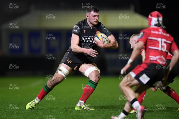 280226 - Ospreys v Ulster - United Rugby Championship - Ryan Smith of Ospreys