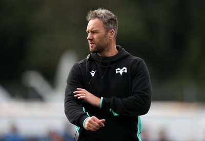 111025 - Ospreys v Zebre Parma - United Rugby Championship - Ospreys Head Coach Mark Jones