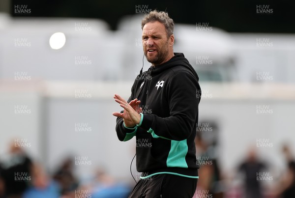111025 - Ospreys v Zebre Parma - United Rugby Championship - Ospreys Head Coach Mark Jones