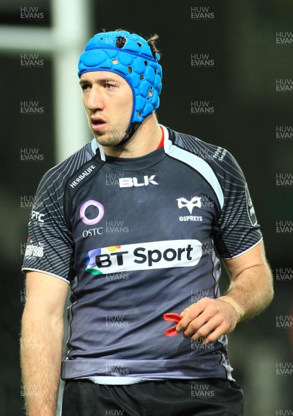 280315 - Ospreys v Zebre - GuinnessPro12 -Justin Tipuric of Ospreys