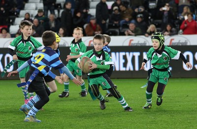 280315 - Ospreys v Zebre Rugby, Guinness PRO12 - Action from the Half Time Tag matches