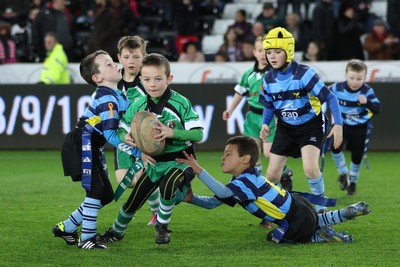 280315 - Ospreys v Zebre Rugby, Guinness PRO12 - Action from the Half Time Tag matches