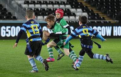 280315 - Ospreys v Zebre Rugby, Guinness PRO12 - Action from the Half Time Tag matches