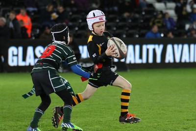 280315 - Ospreys v Zebre Rugby, Guinness PRO12 - Action from the Half Time Tag matches