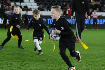 280315 - Ospreys v Zebre Rugby, Guinness PRO12 - Action from the Half Time Tag matches