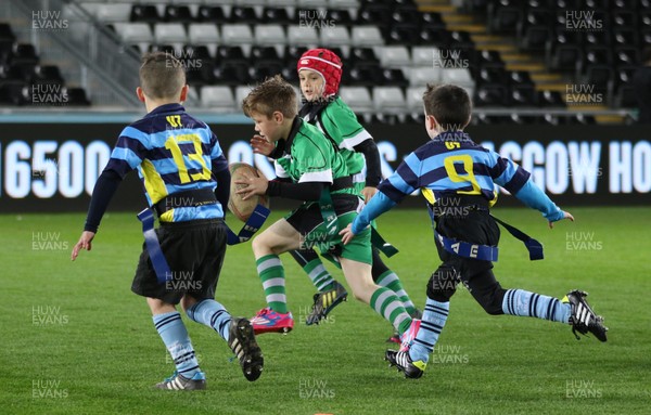 280315 - Ospreys v Zebre Rugby, Guinness PRO12 - Action from the Half Time Tag matches