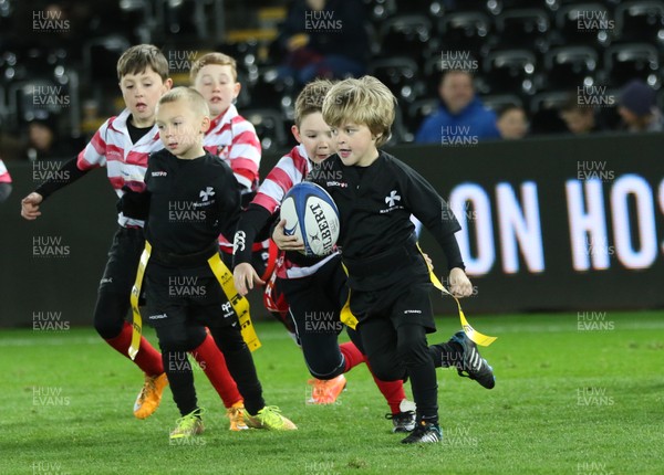 280315 - Ospreys v Zebre Rugby, Guinness PRO12 - Action from the Half Time Tag matches