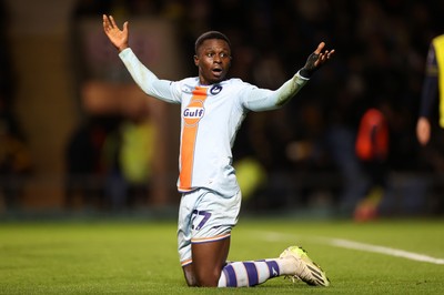 291225 - Oxford United v Swansea City - SkyBet Championship - Zeidane Inoussa of Swansea City 