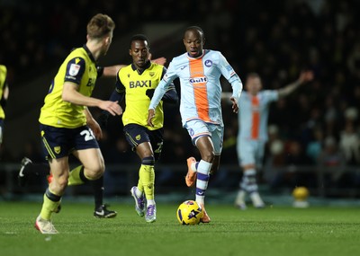 291225 - Oxford United v Swansea City - SkyBet Championship - Malick Yalcouye of Swansea City 