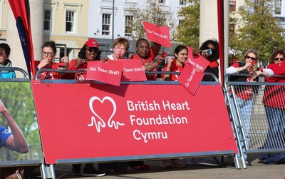051025 - Oysho Cardiff Half Marathon - Runners make their way through Cardiff Bay as they take part in the Oysho Cardiff Half Marathon