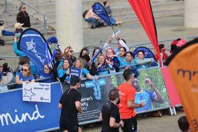 051025 - Oysho Cardiff Half Marathon - Runners make their way through Cardiff Bay as they take part in the Oysho Cardiff Half Marathon