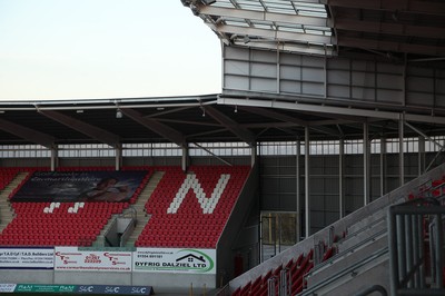 020212 - Parc Y Scarlets, Llanelli, Panoramic shots180 East Stand 