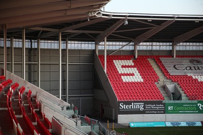 020212 - Parc Y Scarlets, Llanelli, Panoramic shots180 West Stand 