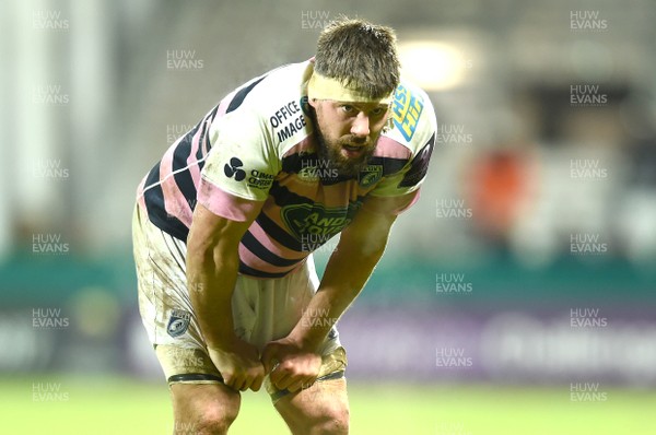 140117 - Pau v Cardiff Blues - European Rugby Challenge Cup - James Down of Cardiff Blues by Ben Evans/Huw Evans Agency