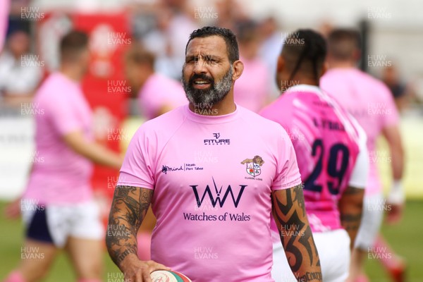 270719 - Paul James Testimonial -  Jason Forster plays for the Classic Lions XV as part of the testimonial for Paul James 