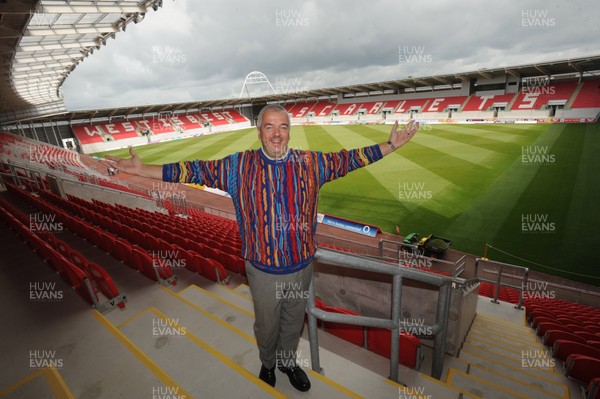 17.08.09 - Scarlets Press Conference - New Scarlets Chief Executive Paul Sergeant at Parc y Scarlets after giving his first press conference in his new role. 