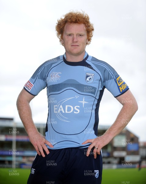 13.08.08 - Cardiff Blues - New Cardiff Blues captain, Paul Tito at Cardiff Arms Park today. 