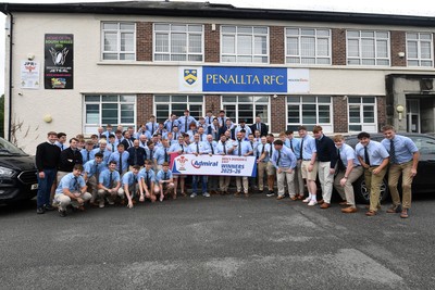 060626 - Penallta Athletic League Presentation - Penallta celebrate lifting the trophy