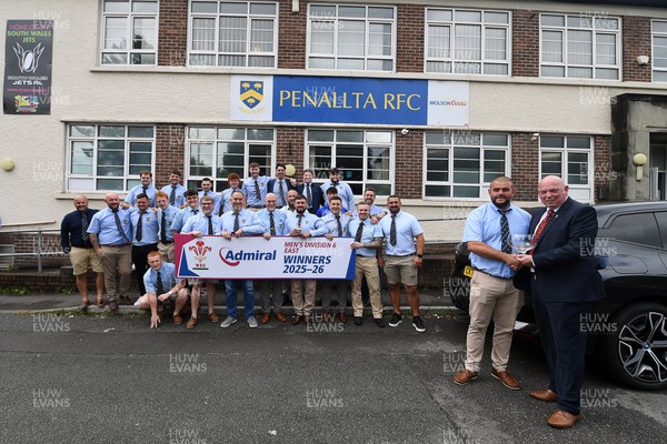 060626 - Penallta Athletic League Presentation - Penallta celebrate lifting the trophy