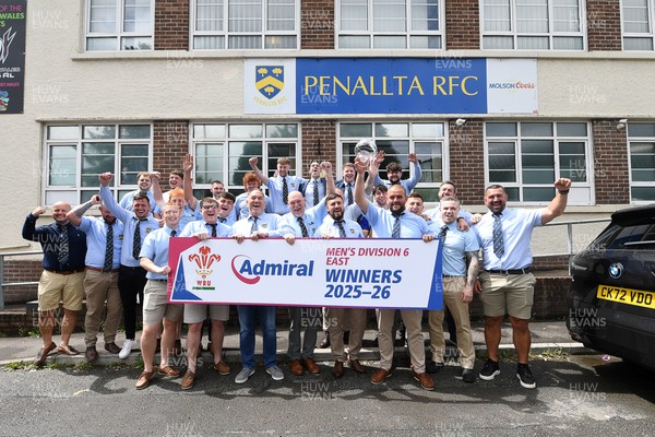 060626 - Penallta Athletic League Presentation - Penallta celebrate lifting the trophy