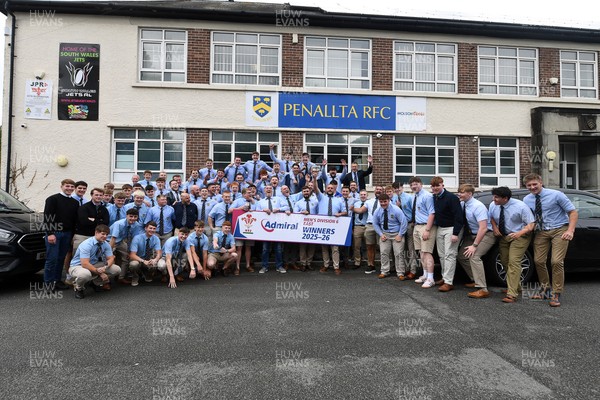 060626 - Penallta Athletic League Presentation - Penallta celebrate lifting the trophy