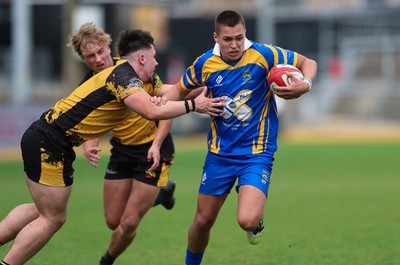 020526 - Penallta v Talywain, U18s Boys Club Bowl Final - Penallta, blue kit, take on Talywain in the U18s Boys Club Bowl Final