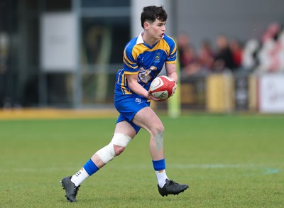 020526 - Penallta v Talywain, U18s Boys Club Bowl Final - Penallta, blue kit, take on Talywain in the U18s Boys Club Bowl Final