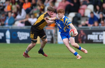 020526 - Penallta v Talywain, U18s Boys Club Bowl Final - Penallta, blue kit, take on Talywain in the U18s Boys Club Bowl Final
