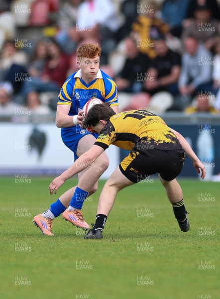 020526 - Penallta v Talywain, U18s Boys Club Bowl Final - Penallta, blue kit, take on Talywain in the U18s Boys Club Bowl Final