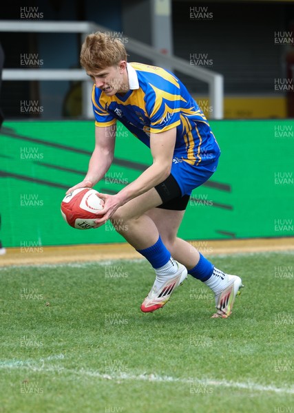 020526 - Penallta v Talywain, U18s Boys Club Bowl Final - Penallta, blue kit, take on Talywain in the U18s Boys Club Bowl Final