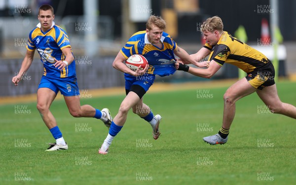 020526 - Penallta v Talywain, U18s Boys Club Bowl Final - Penallta, blue kit, take on Talywain in the U18s Boys Club Bowl Final