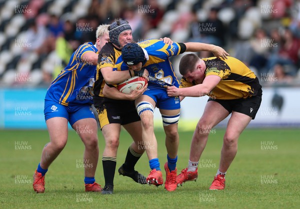 020526 - Penallta v Talywain, U18s Boys Club Bowl Final - Penallta, blue kit, take on Talywain in the U18s Boys Club Bowl Final