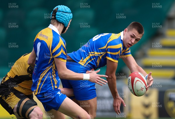 020526 - Penallta v Talywain, U18s Boys Club Bowl Final - Penallta, blue kit, take on Talywain in the U18s Boys Club Bowl Final