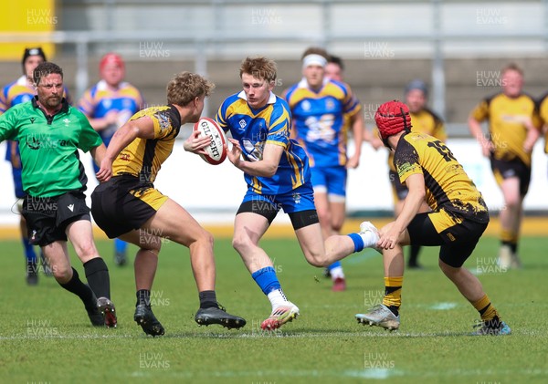 020526 - Penallta v Talywain, U18s Boys Club Bowl Final - Penallta, blue kit, take on Talywain in the U18s Boys Club Bowl Final